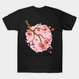 1936 Cherry Blossom Tree Floral Flower 88Th T-Shirt